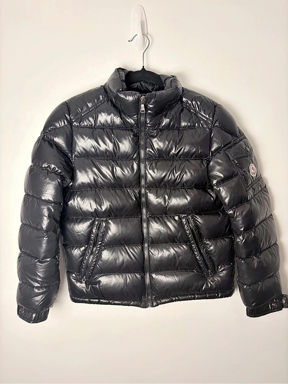 Moncler Maya Black Down Puffer Jacket Youth 12Y / 152cm